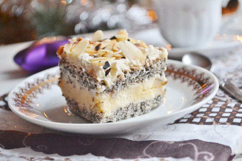 Ciasto makowo - budyniowe