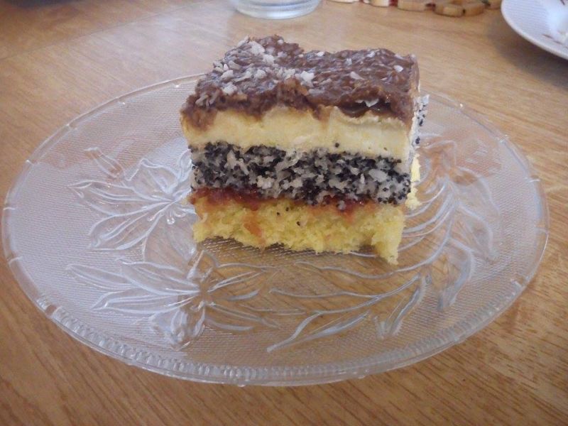 Ciasto makowo-kokosowe