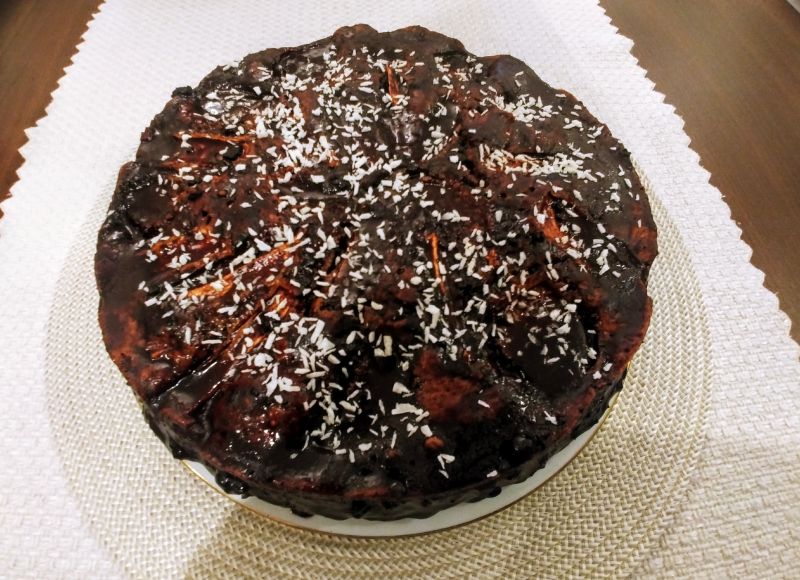 Ciasto marchewkowe z jabłkami i gruszkami Ciasto marchewkowe z jabłkami i gruszkami