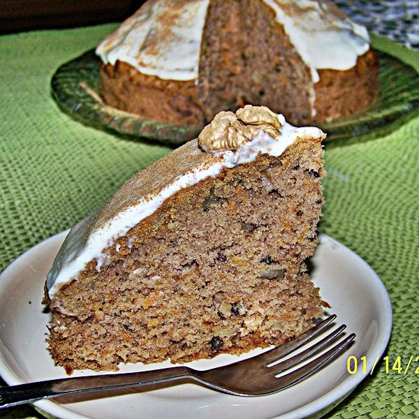 Ciasto marchewkowe z kremem