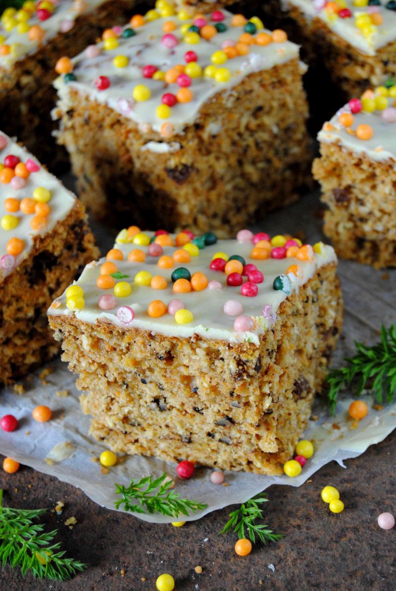 Ciasto marchwiowo- bakaliowe