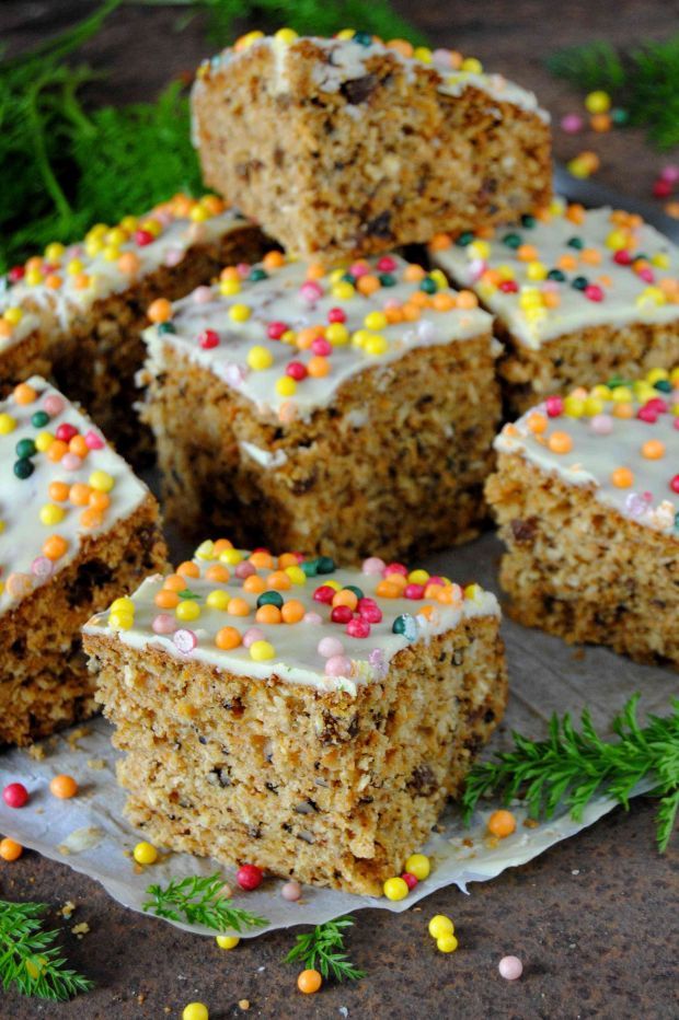 Ciasto marchwiowo- bakaliowe