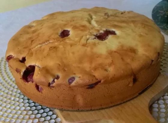 Ciasto maślane z truskawkami Ciasto maślane z truskawkami