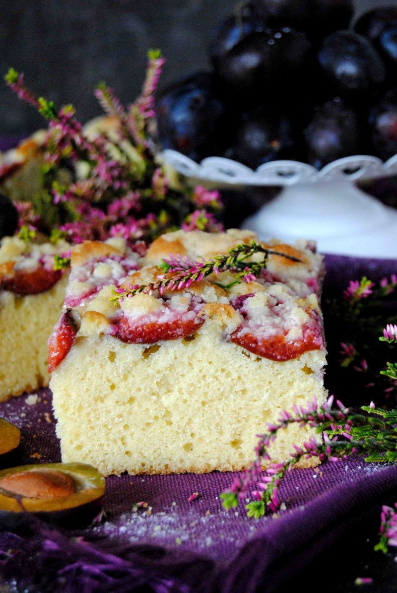 Ciasto migdałowo -  śliwkowe  Ciasto migdałowo -  śliwkowe