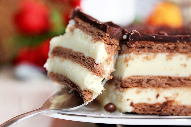 Ciasto Milky Way bez pieczenia Ciasto Milky Way bez pieczenia