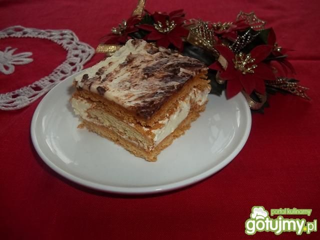 Ciasto miodowe z masą 2 Ciasto miodowe z masą 2