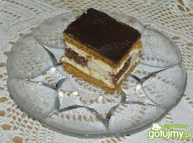 Ciasto miodowe z szachownicą Ciasto miodowe z szachownicą