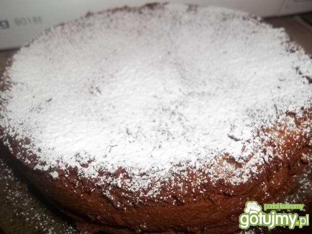 Ciasto mocno czekoladowe