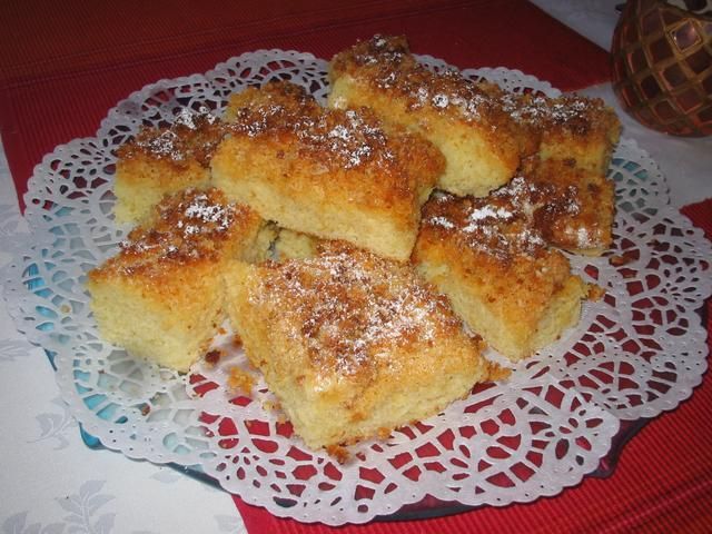 Ciasto na maslance z kokosem