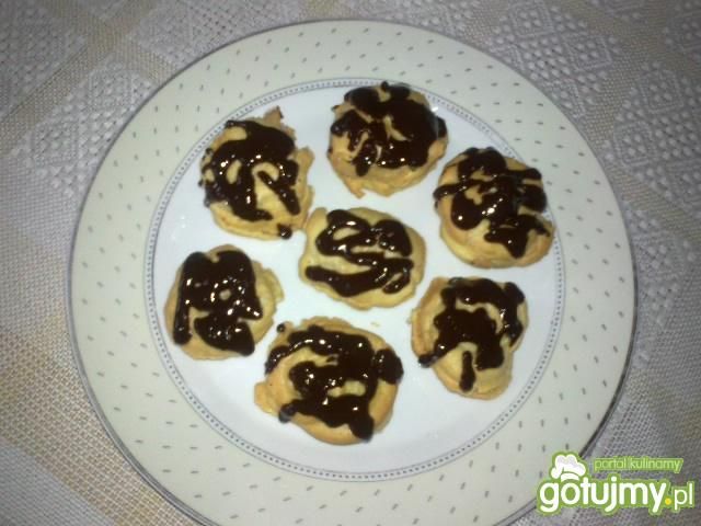 Ciasto na mini  ptysie   Ciasto na mini  ptysie