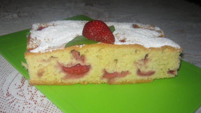 Ciasto na oleju z owocami Ciasto na oleju z owocami