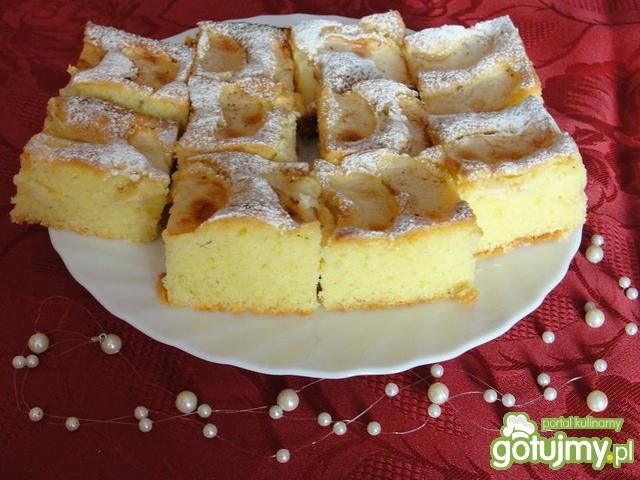 Ciasto na oleju z owocami 