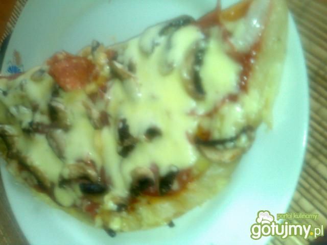 Ciasto na pizze z zsiadłym mlekiem Ciasto na pizze z zsiadłym mlekiem