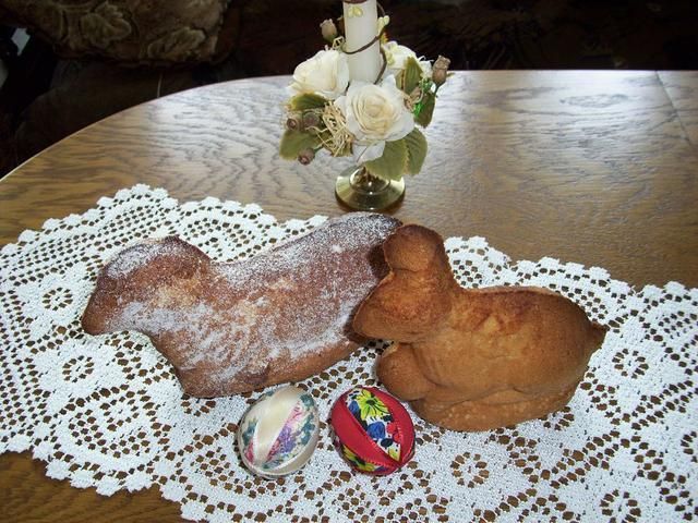 Ciasto na zajaczka lub baranka :)