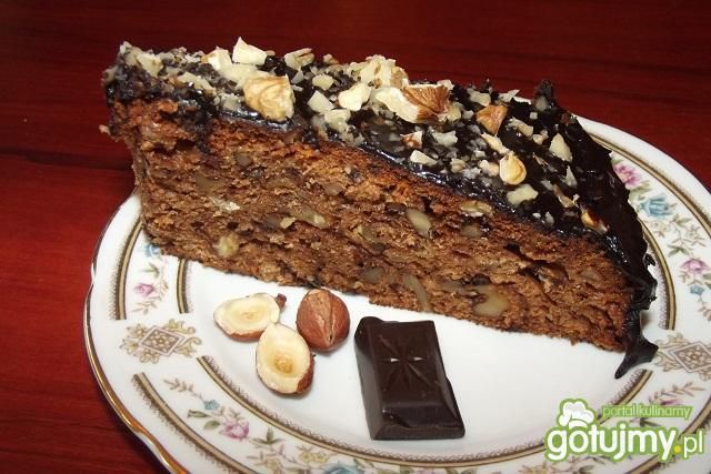 Ciasto orzechowe z adwokatem Ciasto orzechowe z adwokatem