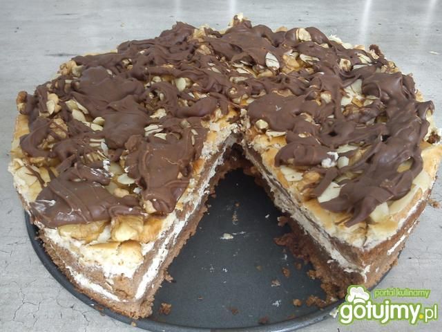 Ciasto orzechowe z cappuccino 