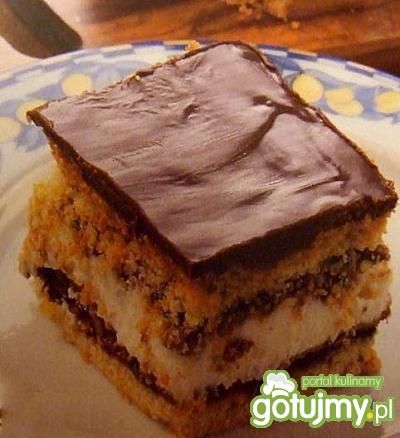 Ciasto orzechowe z powidłami