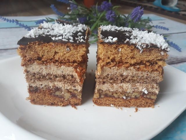 Ciasto orzechowo miodowe siostry Anastazji