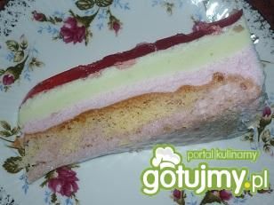 Ciasto piankowe na biszkopcie Ciasto piankowe na biszkopcie