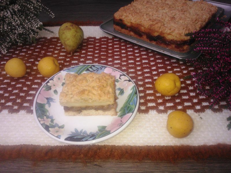 Ciasto pigwowo-gruszkowe