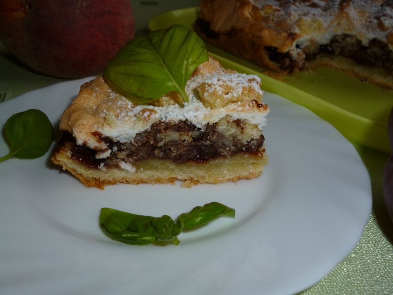 Ciasto Pleśniak z dżemem wiśniowym Ciasto Pleśniak z dżemem wiśniowym