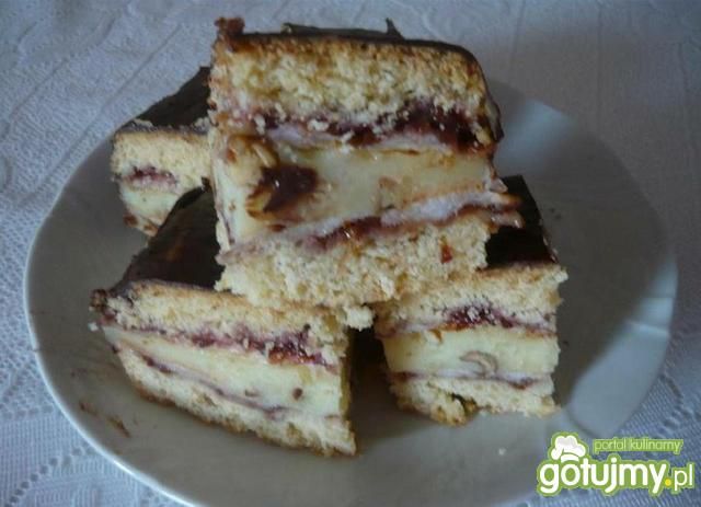 Ciasto przekładane Danusi