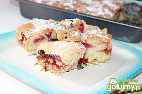 Ciasto przepyszne ze śliwkami 