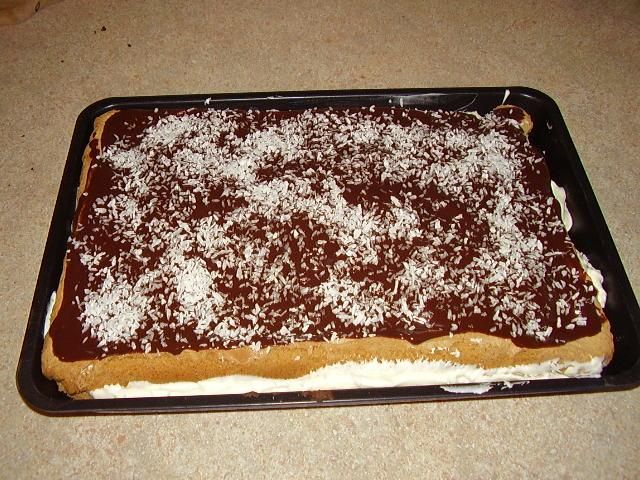 Ciasto pycha a'la tiramisu