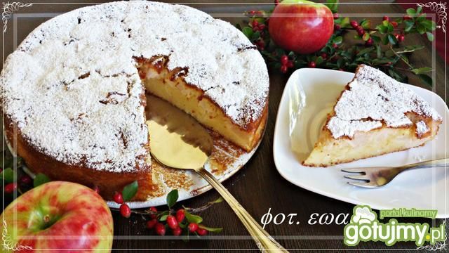 Ciasto ryżowe z jabłkami Ciasto ryżowe z jabłkami