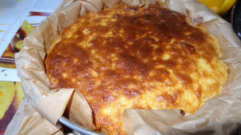 Ciasto ryżowe z pomarańczą Ciasto ryżowe z pomarańczą