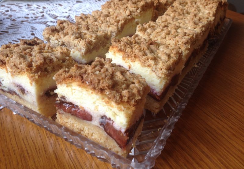 Ciasto serowo-śliwkowe Ciasto serowo-śliwkowe