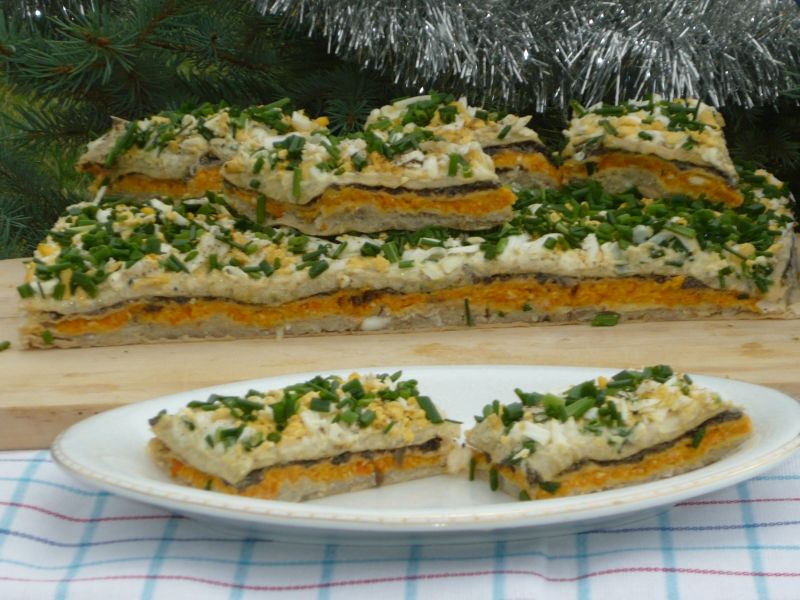 Ciasto śledziowe Ciasto śledziowe