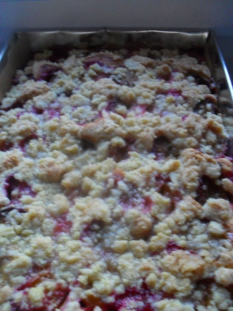 Ciasto śliwkowe z kruszonką