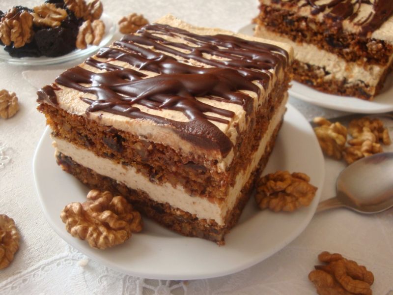 Ciasto śliwkowo-orzechowe Ciasto śliwkowo-orzechowe