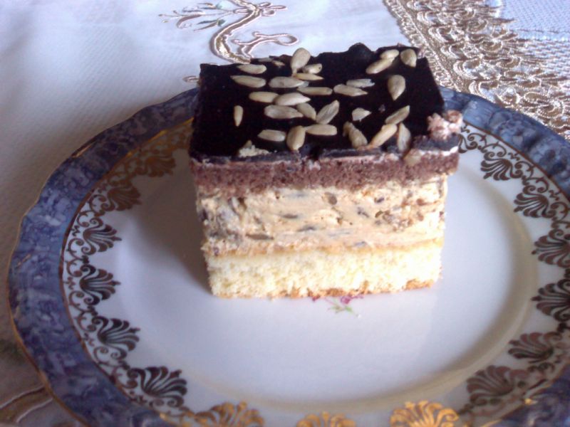 Ciasto słonecznikowe Ciasto słonecznikowe