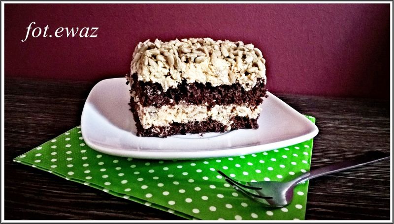 Ciasto słonecznikowiec Ciasto słonecznikowiec