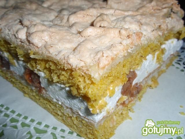 Ciasto smietankowo  agrestowe Ciasto smietankowo  agrestowe