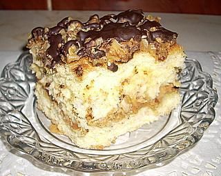 Ciasto snickers Pyzy Ciasto snickers Pyzy