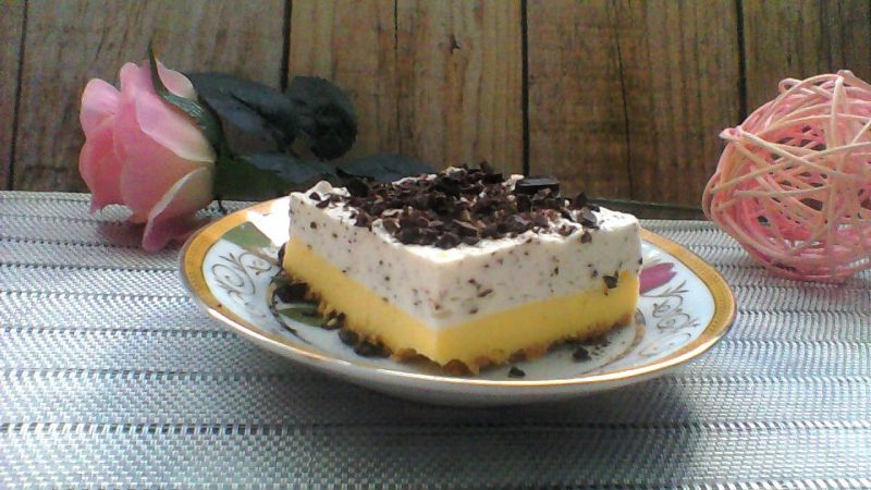 Ciasto straciatella Ciasto straciatella