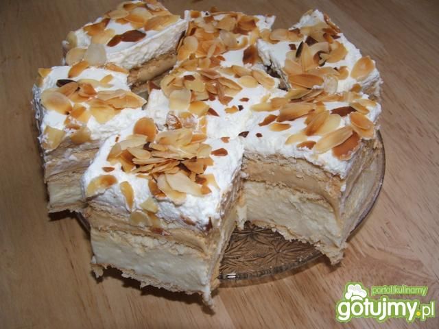 Ciasto toffi z herbatnikami Ciasto toffi z herbatnikami