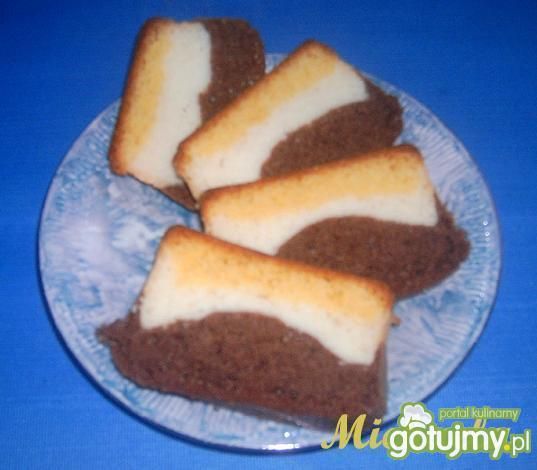 Ciasto trójkolorowe Ciasto trójkolorowe