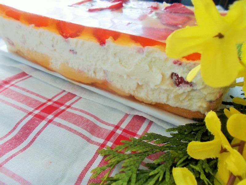 Ciasto truskawkowe na szybko