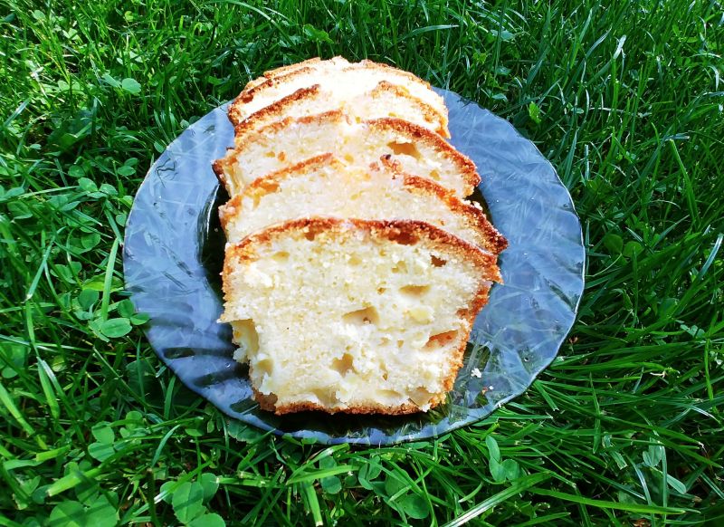 Ciasto ucierane z jabłkami Ciasto ucierane z jabłkami