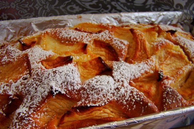 Ciasto ucierane z jabłuszkami 