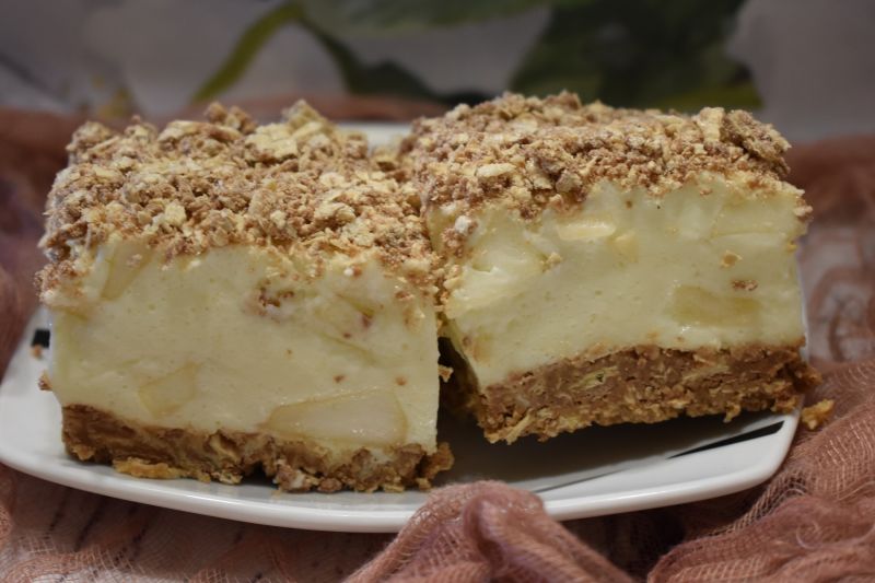 Ciasto Wafelkowe z Jabłkami