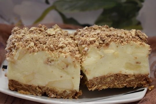 Ciasto Wafelkowe z Jabłkami