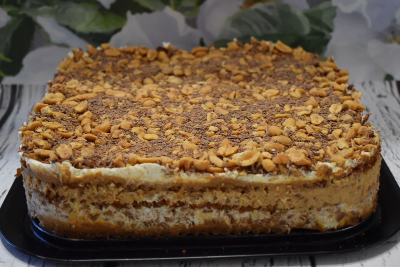 Ciasto Wafelkowo Orzechowe