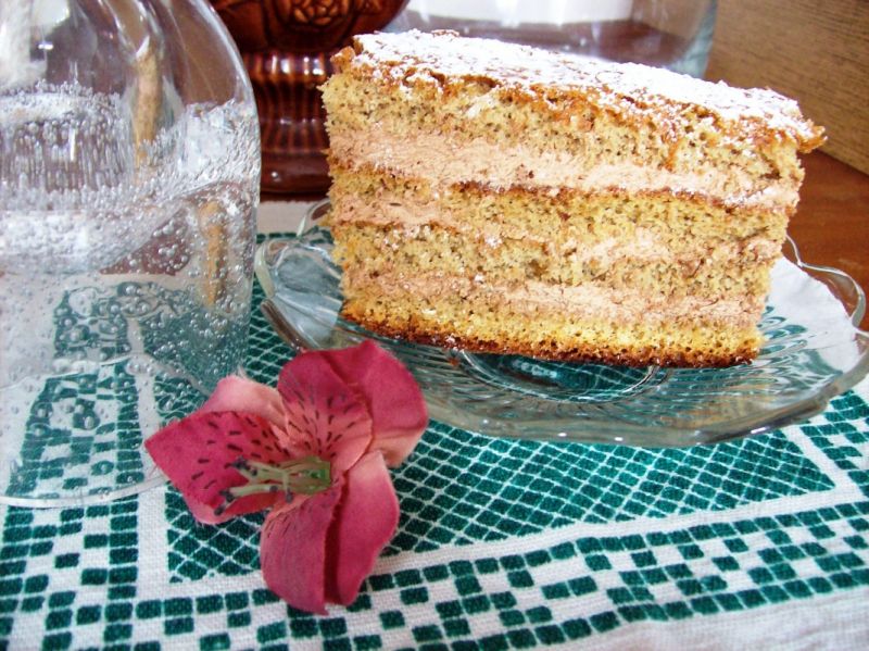 Ciasto waniliowe cappuccino