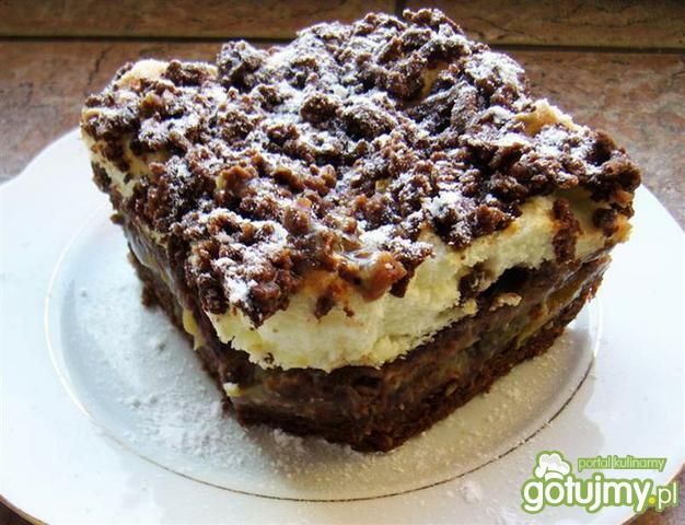 Ciasto z agrestem i bezą
