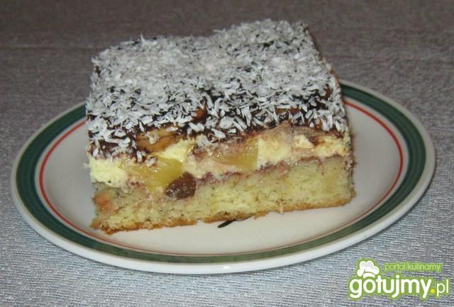 Ciasto z ananasem. Ciasto z ananasem.